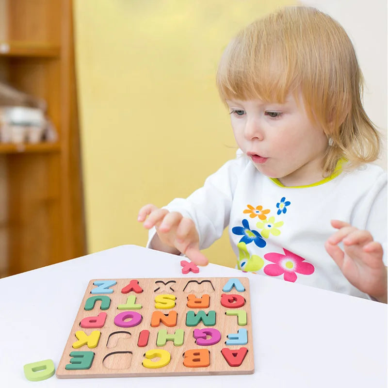 Wooden Puzzle Montessori Toys