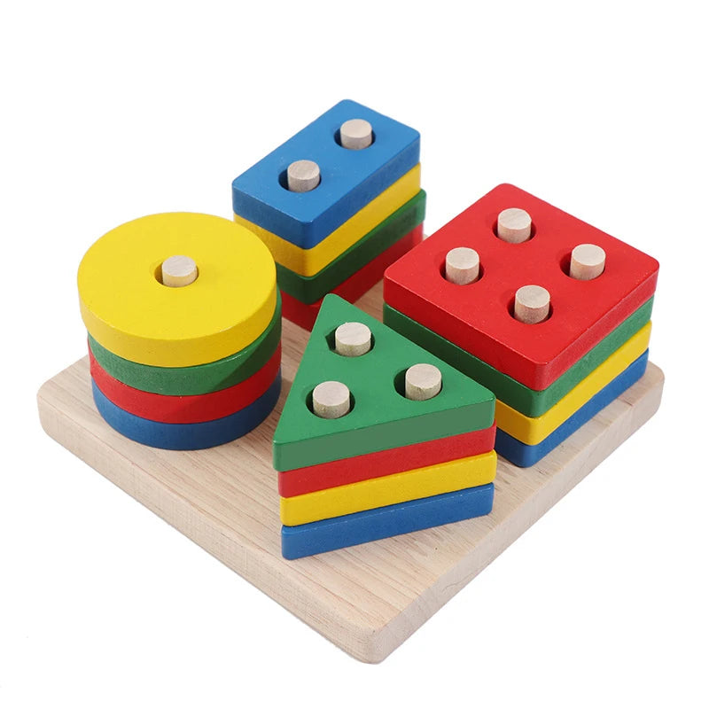 Wooden Puzzle Montessori Toys