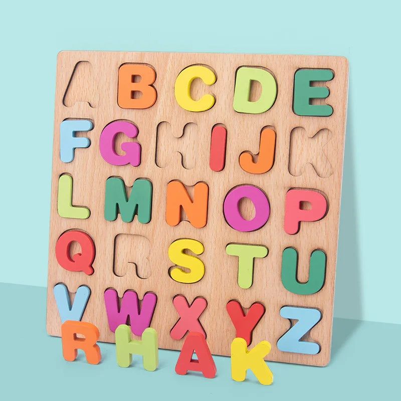 Wooden Puzzle Montessori Toys