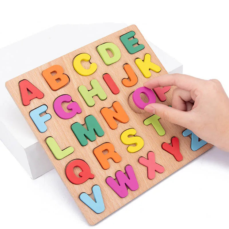 Wooden Puzzle Montessori Toys