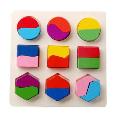 Wooden Puzzle Montessori Toys