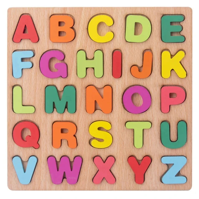 Wooden Puzzle Montessori Toys