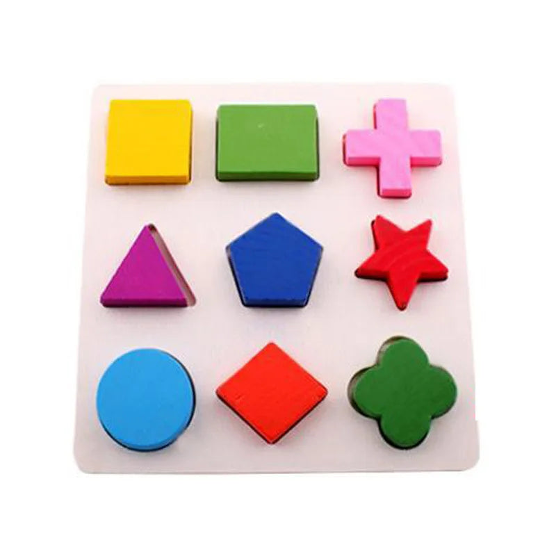 Wooden Puzzle Montessori Toys